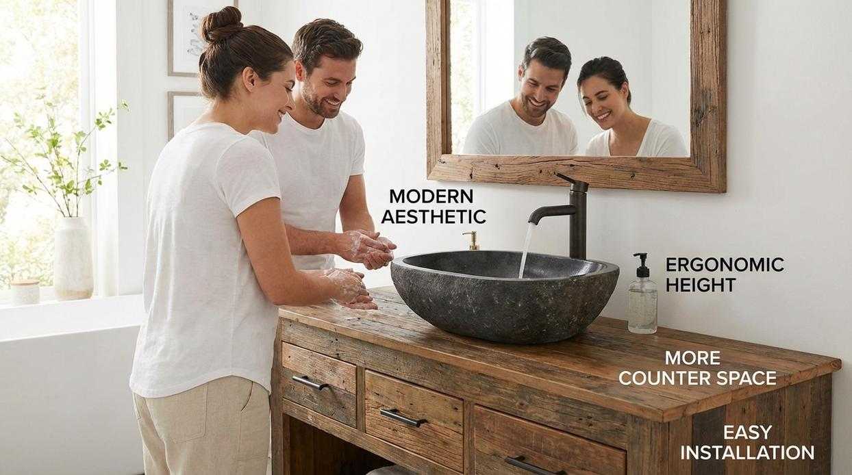 vessel sink benefits